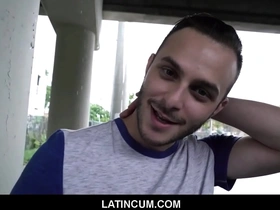 Young straight boy gets paid to have raw sex with a gay man on the street for a porn movie.