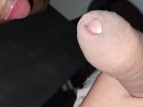 Gay amateur gets double dildoed at a sex club