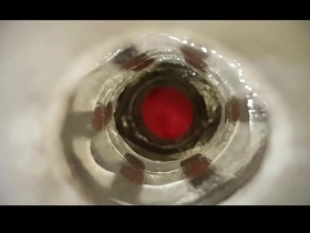 Hot gay masturbates with a Fleshlight camera inside for a more sensual experience.