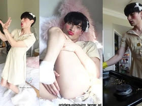Quinn Tanners solo performance on TikTok: self-pleasure dance
