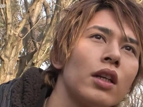 Tano Mochi in interracial gang bang under erotic moonlight