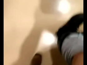 Japanese uncle gets it on in the school bathroom with gay for big cock