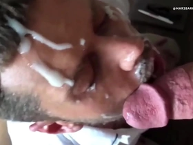Cumshot compilation with gay amateurs with facial cumshot fetish