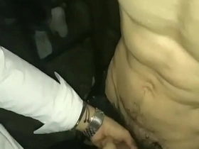 Asian man enjoys outdoor gay sex and bondage with piss play