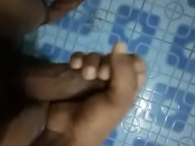 Close up and personal: Japanese bathroom group sex with solo boy action