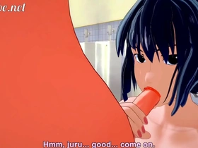 Naruto and Sasuke’s steamy bathroom scene in a Yaoi porn video