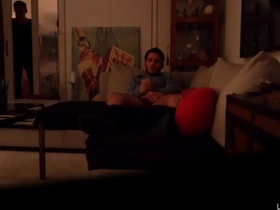 Stepdad caught me masturbating and he didn’t seem to mind.