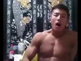 Single guy from the Philippines pleasuring himself.
