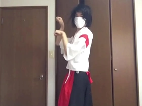 Japanese crossdresser Mikos self-pleasure experience