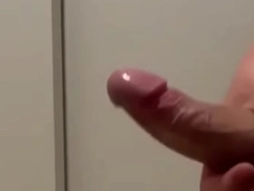 Gay Japanese man masturbates.
