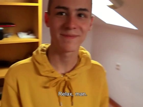 Anal sex and barebacking with a gay guy - Czech Hunter 538