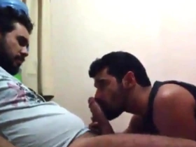 Gay deep throat lovers Marcos and Pedro go all in