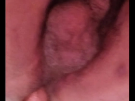 Office fun with a shy gay man and a sex toy
